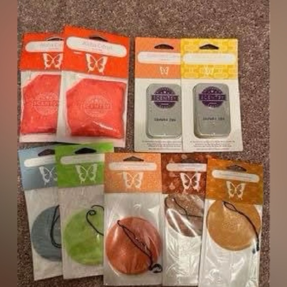 Scentsy Scent Circles, Travel Tins and Scent Paks